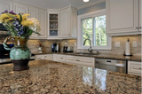 Gold Granite Peel and Stick Countertop Self Adhesive Kitchen Wallpaper