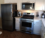 Stainless Steel Wrap for Appliances Waterproof Self Adhesive Vinyl Contact Paper