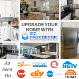 EZ FAUX DECOR Countertop Vinyl Wrap SAMPLE PACK