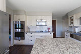 White Black Granite Peel and Stick Countertop Vinyl Cover Waterproof Laminate Sheet