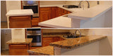 Gold Granite Peel and Stick Countertop Self Adhesive Kitchen Wallpaper