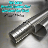 Stainless Steel Wrap for Appliances Waterproof Self Adhesive Vinyl Contact Paper