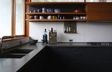 Matte Gray Soapstone Waterproof Peel and Stick Countertop Vinyl Cover